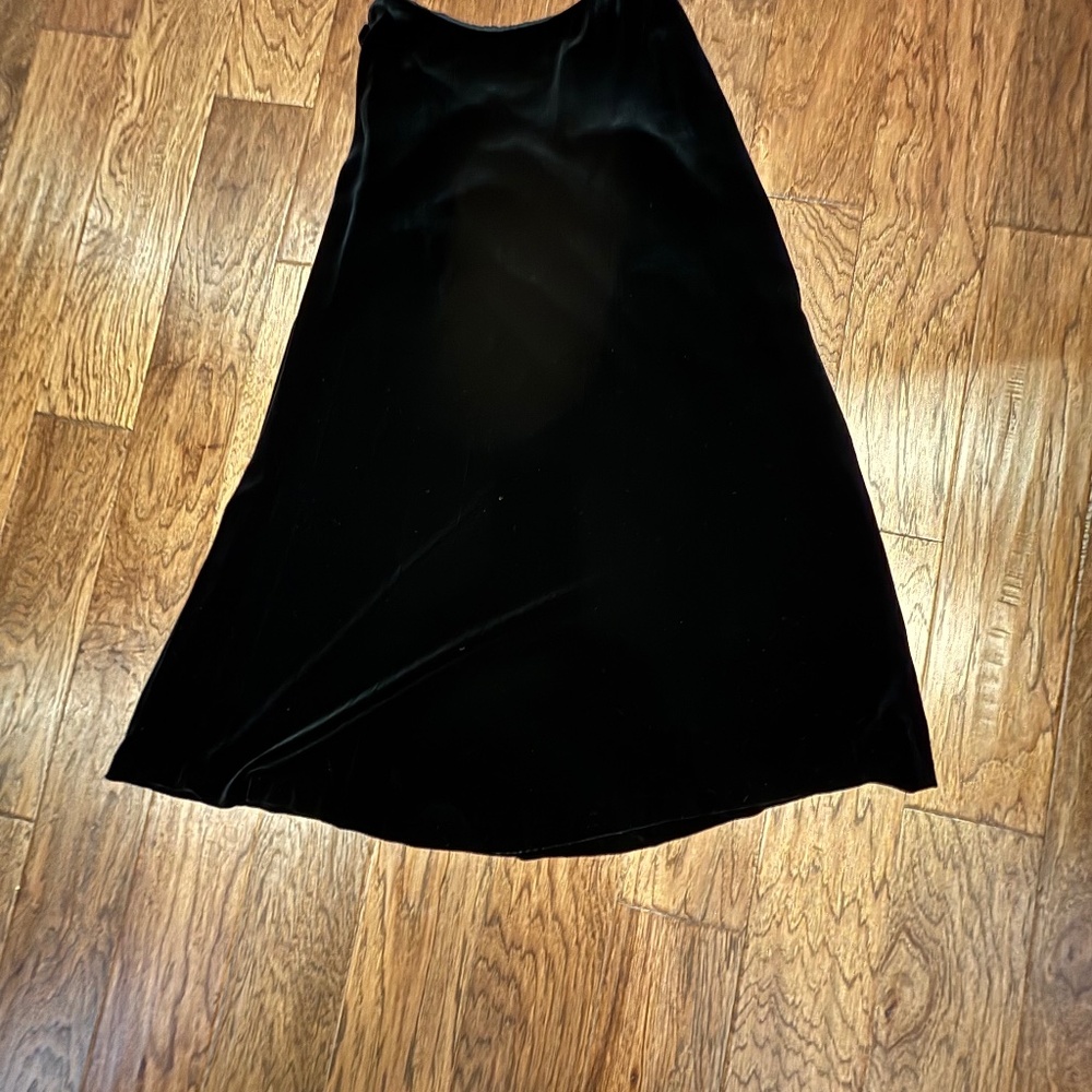 LAST CHANCE 3 DAY SALE!  Ralph Lauren Velveteen Long Skirt, Slightly Flared